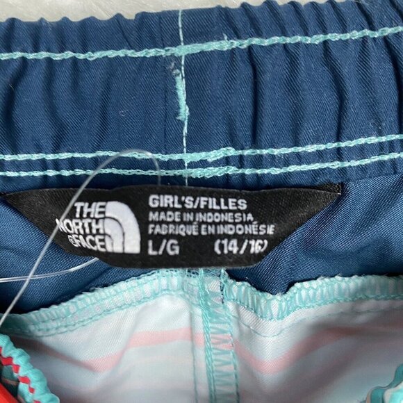 The North Face Flash Dry Girls Class V Shorts Youth Large 14/16 Outdoor NEW - Picture 2 of 9